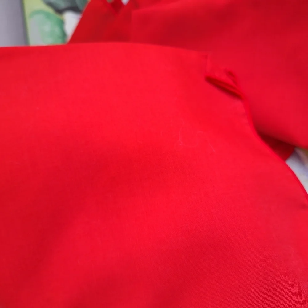 Vibrant Red Cloth Napkins